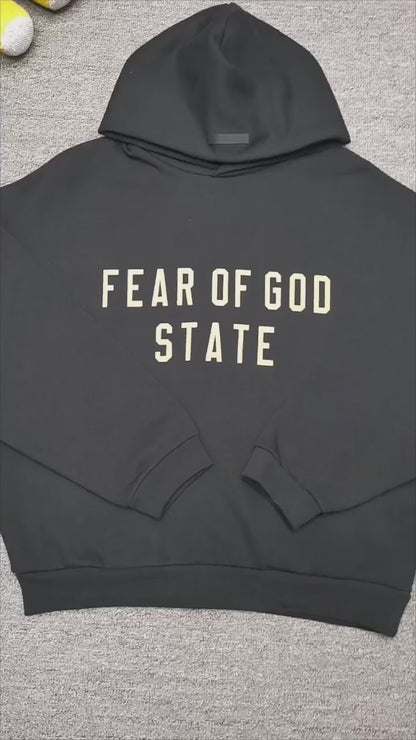 Fear of God Essentials Kids Fleece Hoodie