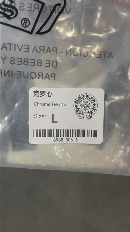 Chrome Hearts Dagger Long-Sleeve Baseball 3/4 Shirt