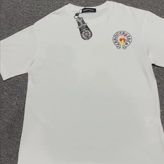 Chrome Hearts Pooh Bear Horseshoe Graphic T-Shirt