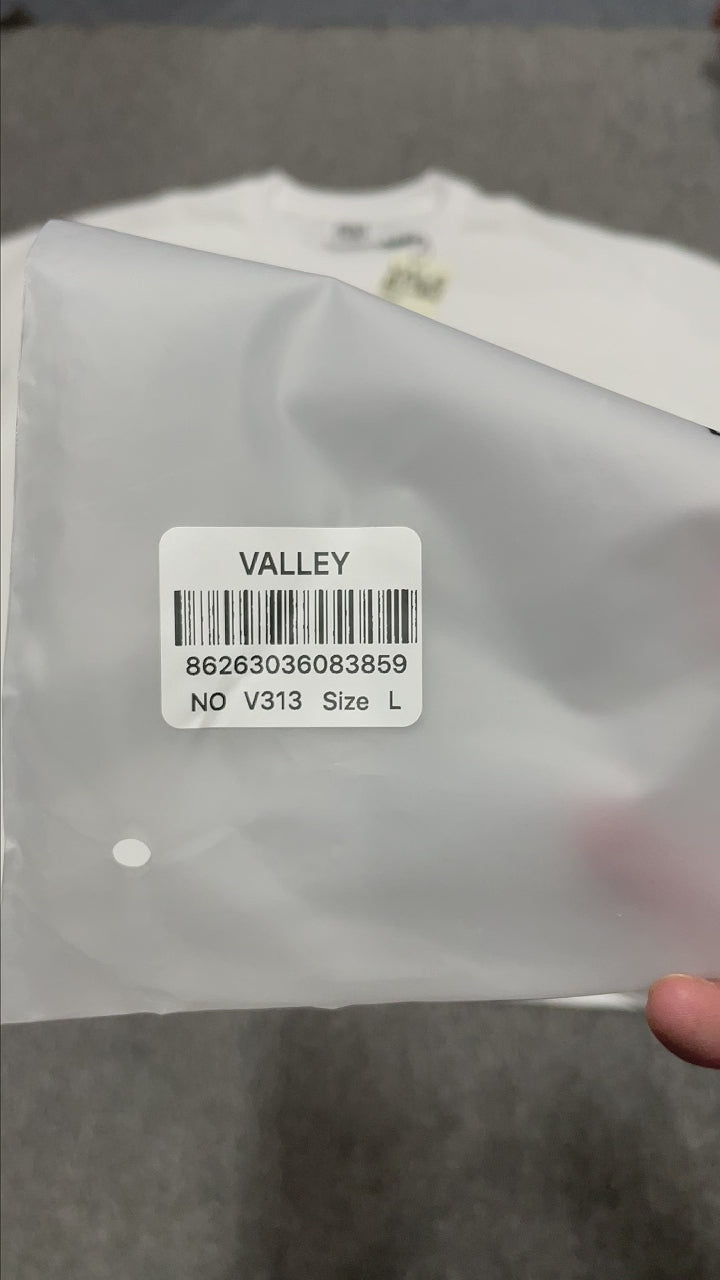 Vale Forever Valley Track Wing Bling Tee White front view