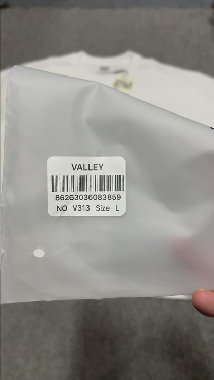Vale Forever Valley Track Wing Bling Tee White front view