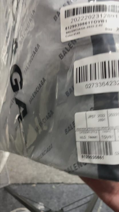 Balenciaga Logo Patch Inside-Out T-Shirt