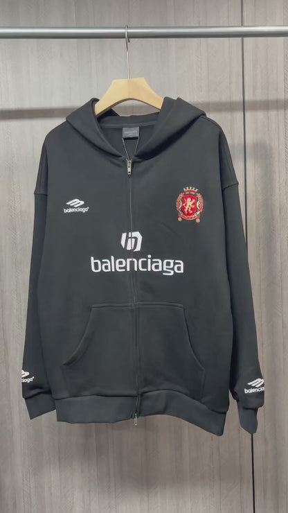 Balenciaga Logo cotton jersey sweatshirt